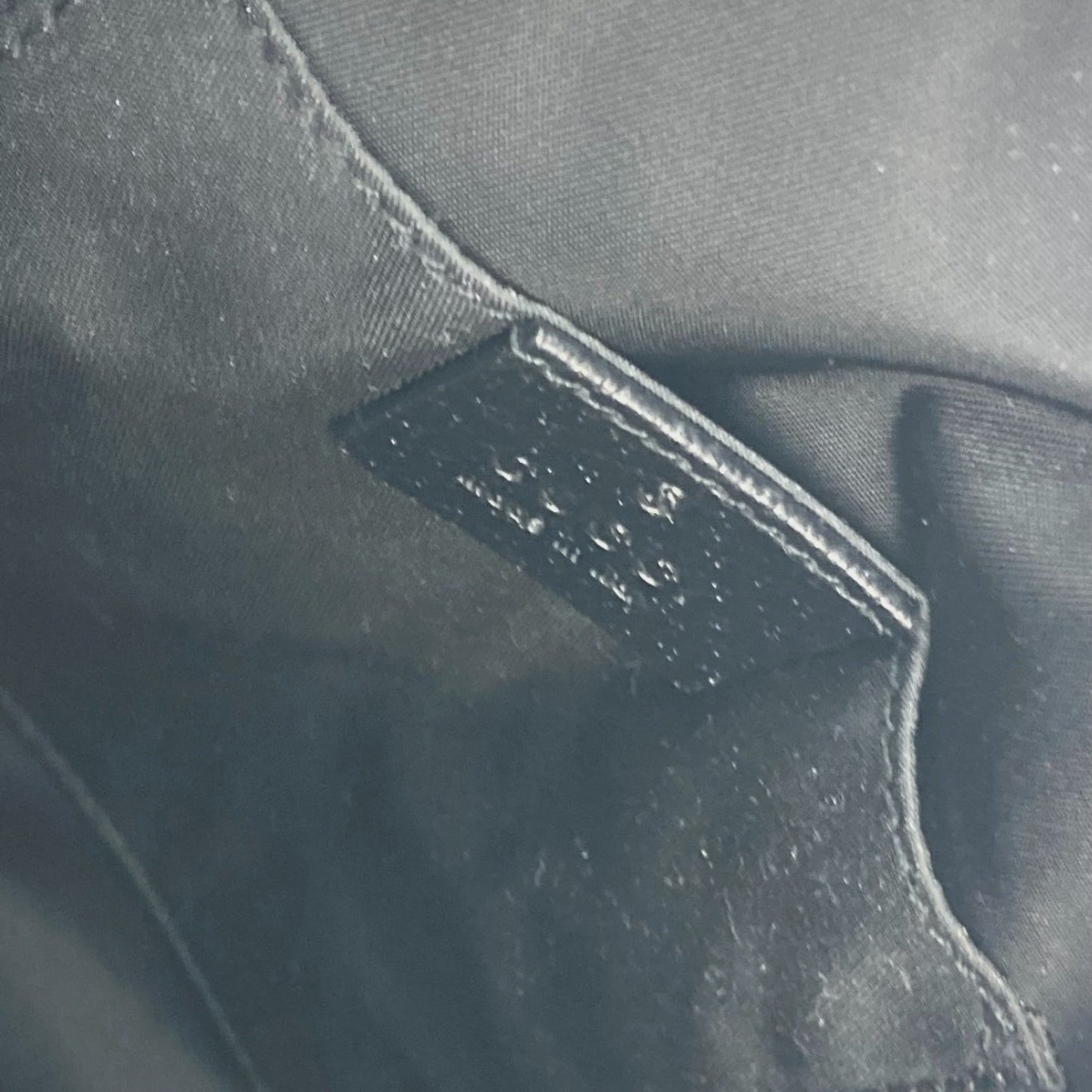 Gucci Black Cloth Shoulder Bag
