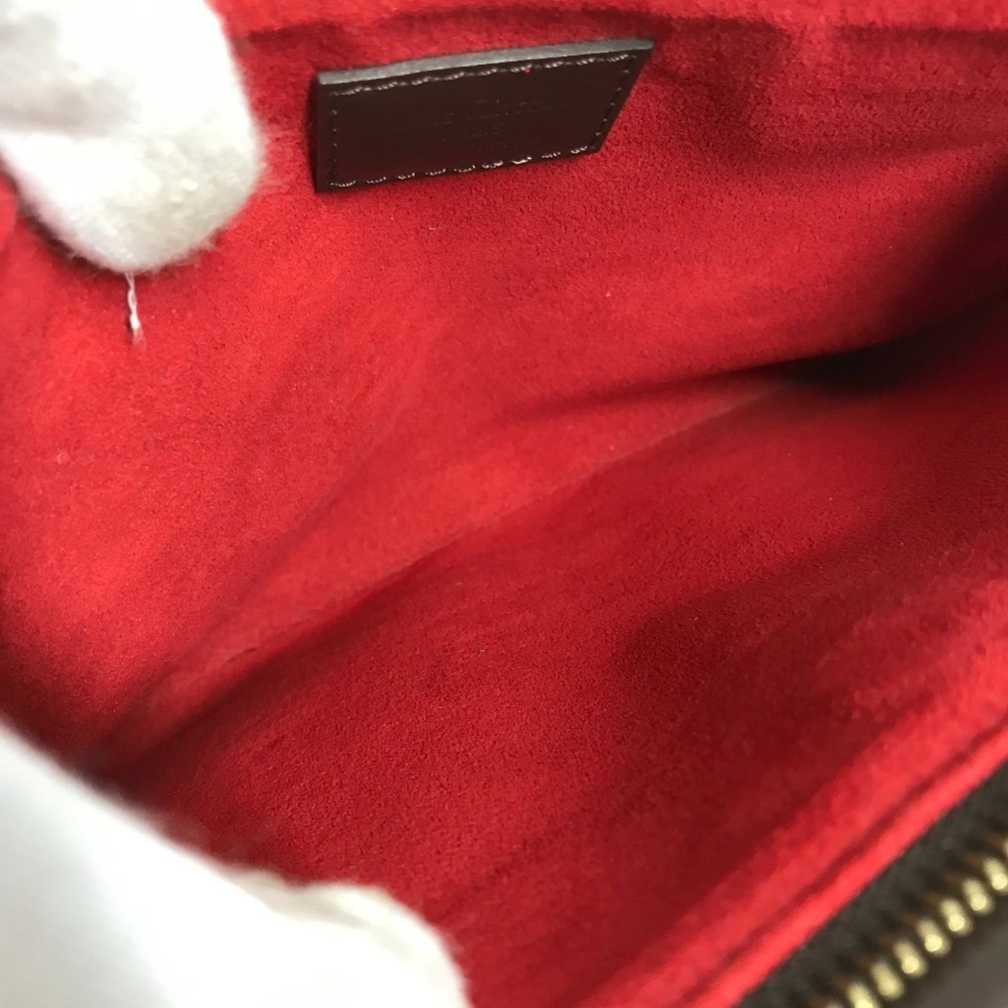 Louis Vuitton Brown Ebene Damier Canvas Pochette Shoulder Bag