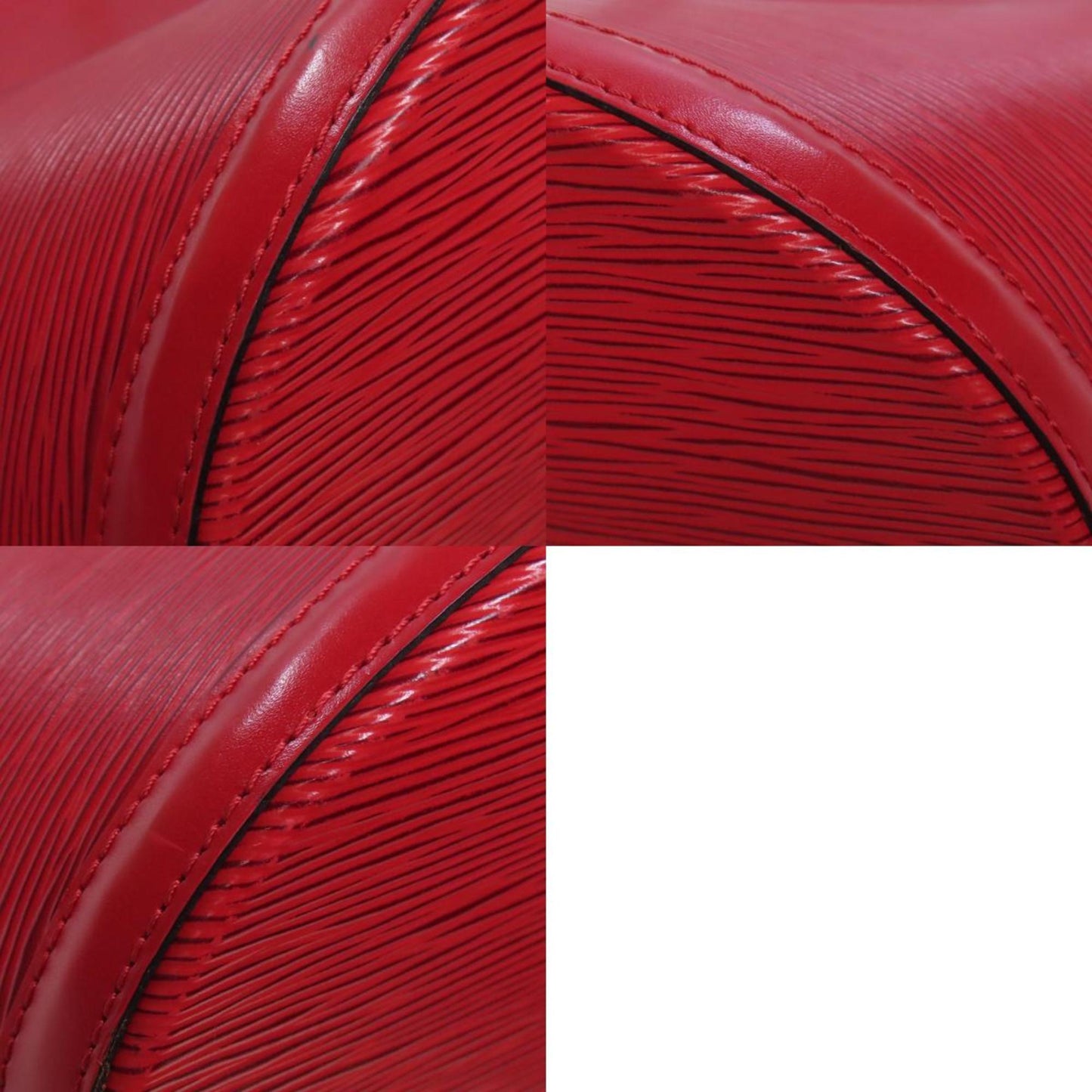 Louis Vuitton Red Color Epi Leather Shoulder Bag