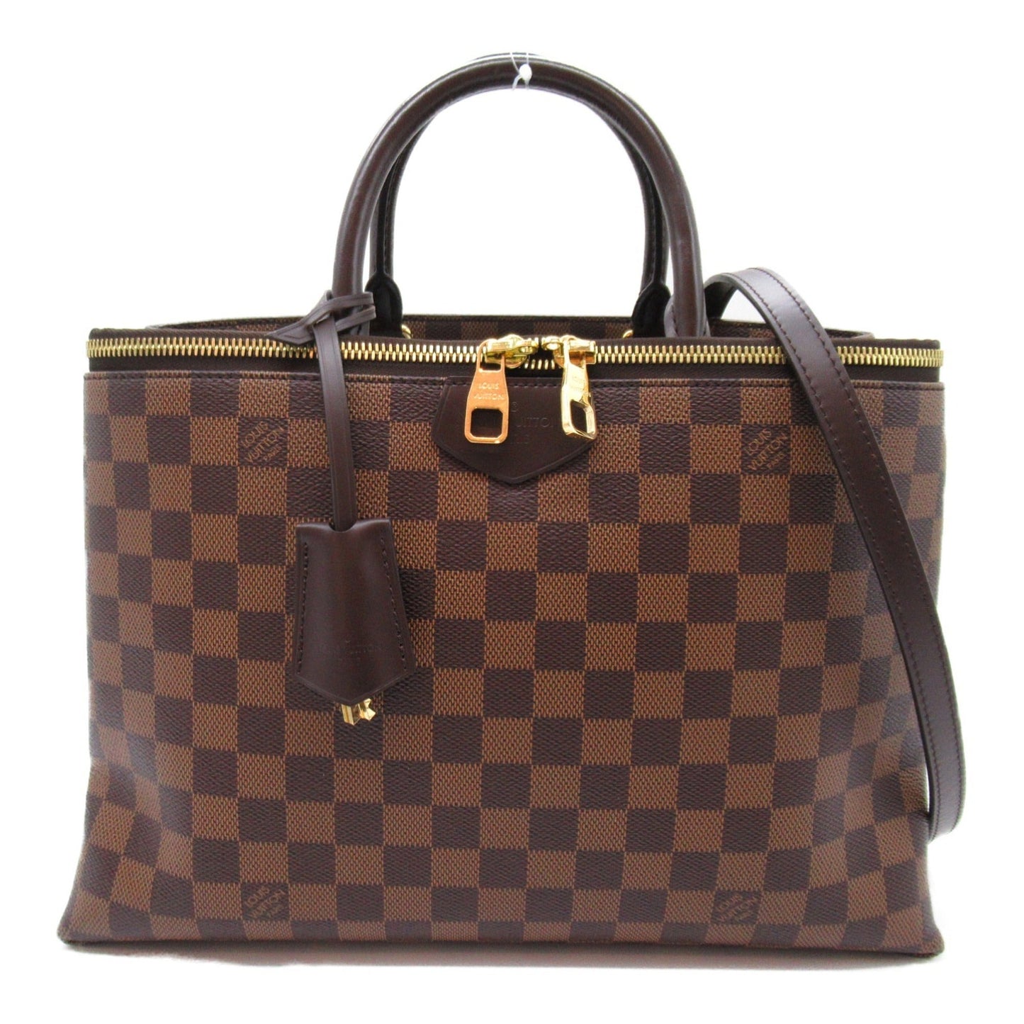 Louis Vuitton Brown Coated Canvas Damier Canvas Pvc Shoulder Bag ()