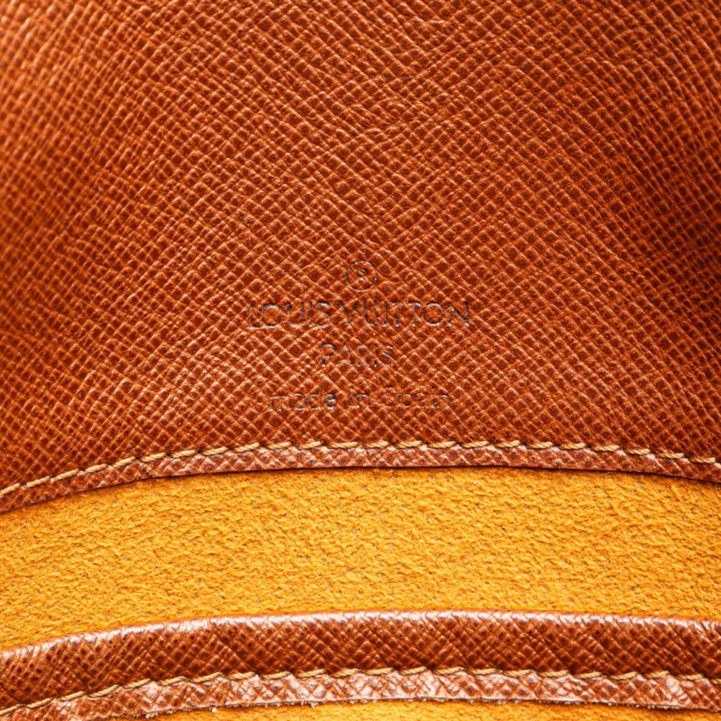 Louis Vuitton Brown Pvc Leather Shoulder Bag
