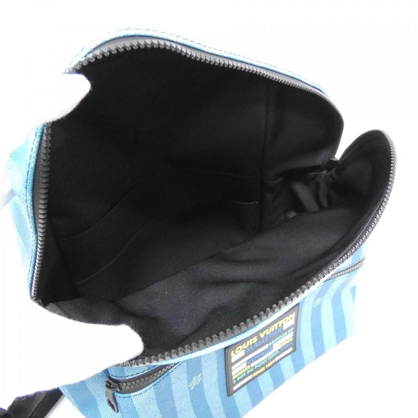 Louis Vuitton Silver Coated Canvas Backpack