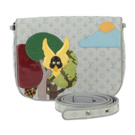 Louis Vuitton Monogram Mini Gray Multi-Color Monogram Mini Handbag Shoulder Bag ()