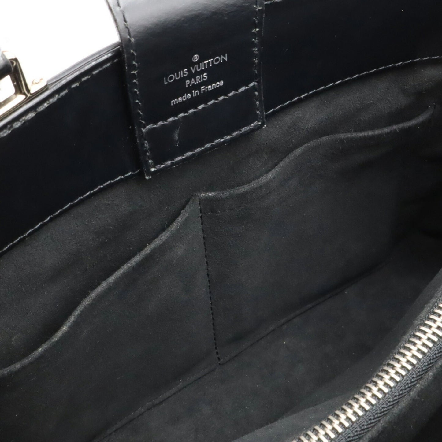 Louis Vuitton Black Hot Pink Noir Epi Leather Handbag Shoulder Bag