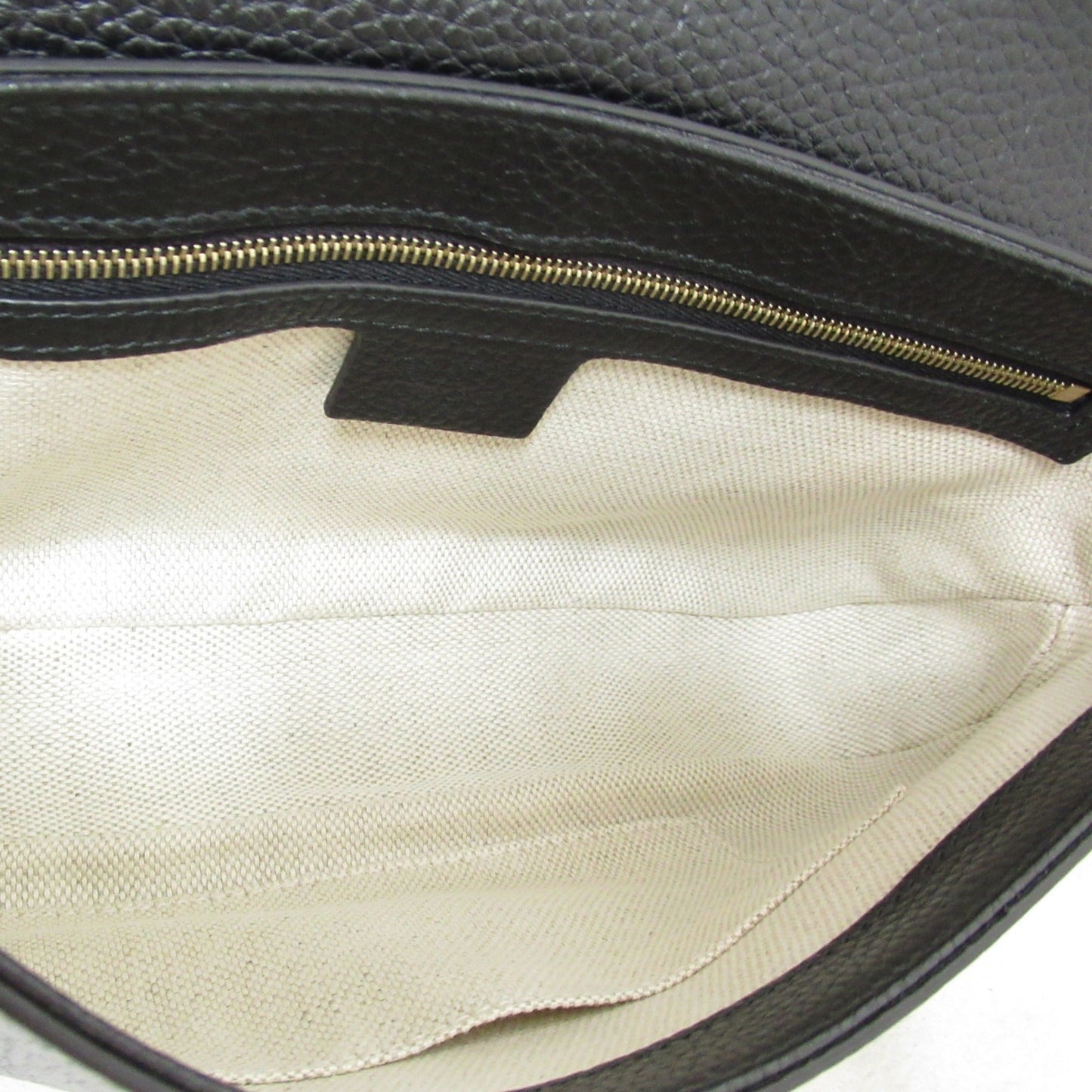 Gucci Black Leather Shoulder Bag