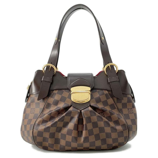 Louis Vuitton Damier Damier Canvas Ebene Red Color Handbag Shoulder Bag ()
