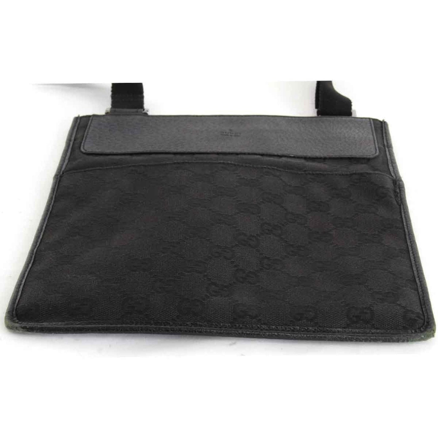 Gucci Gg Canvas Black Gg Canvas Shoulder Bag