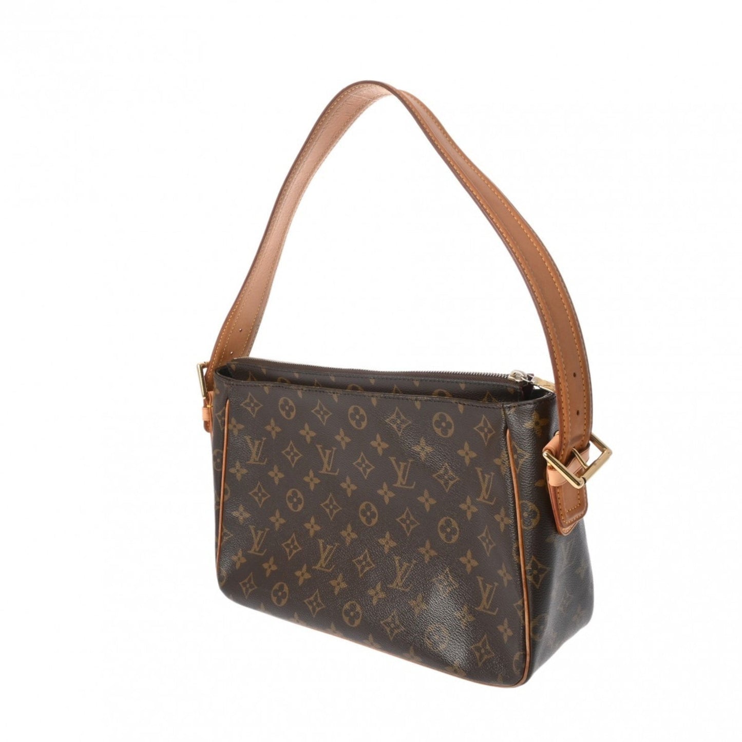 Louis Vuitton Brown Monogram Canvas Shoulder Bag
