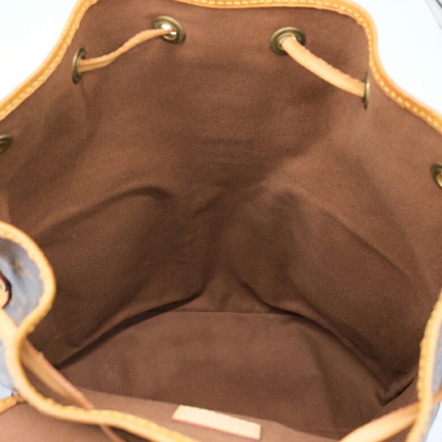 Louis Vuitton Brown Monogram Leather Backpack
