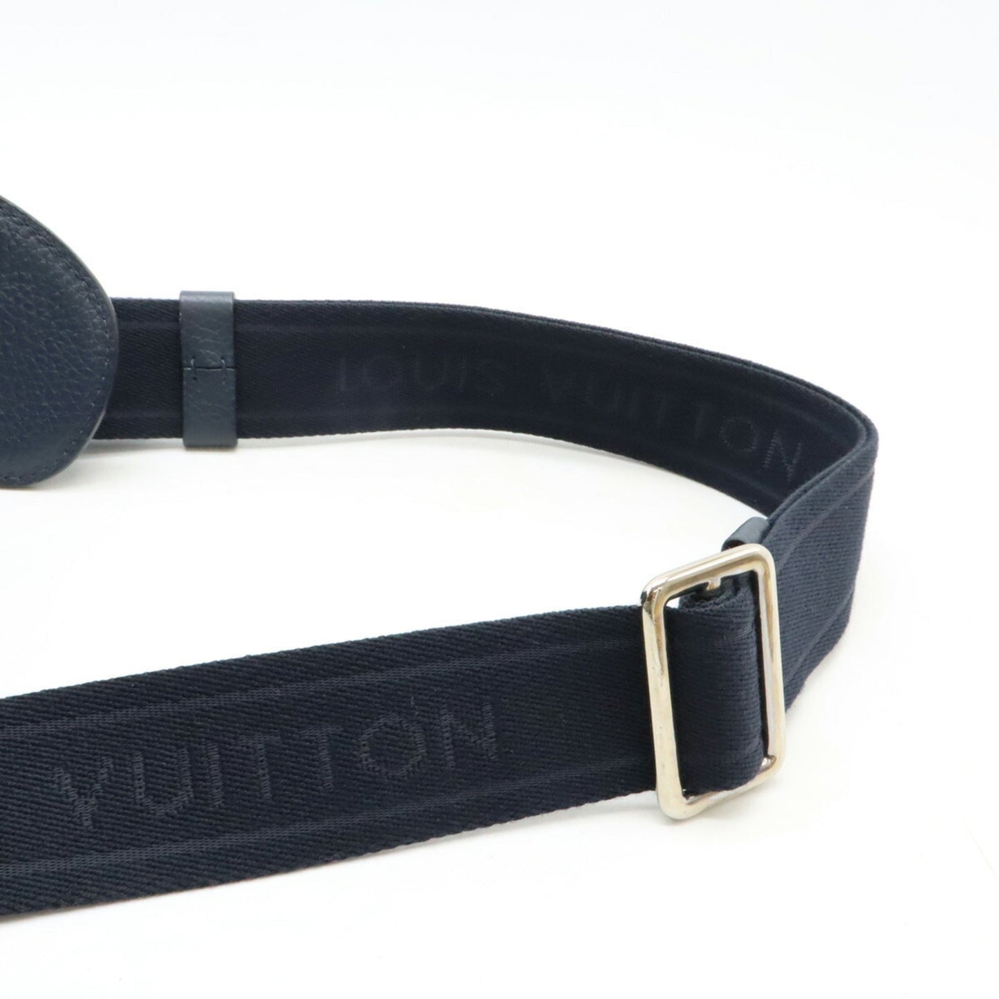 Louis Vuitton Navy Leather Shoulder Bag Sling Bag