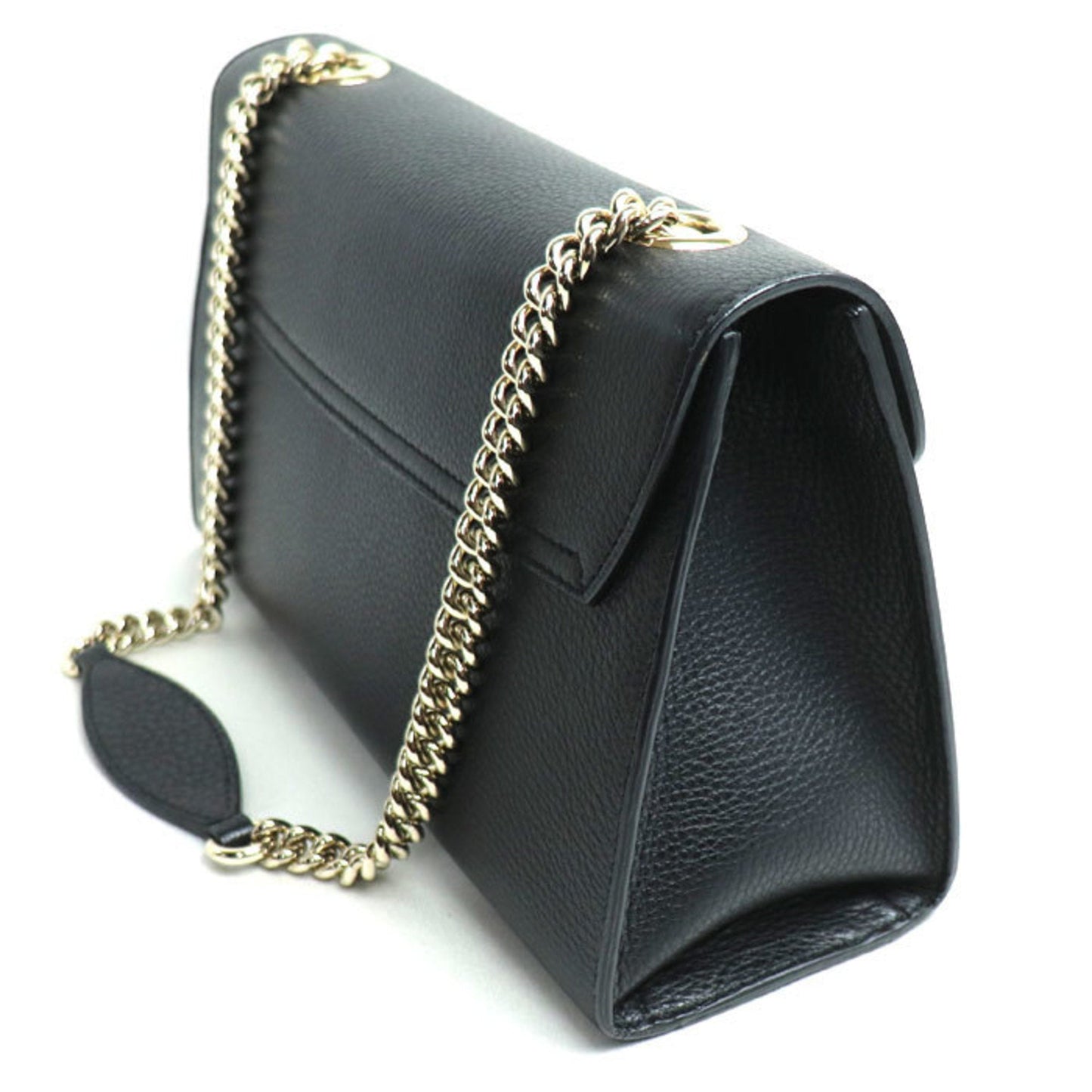 Gucci Black Leather Shoulder Bag