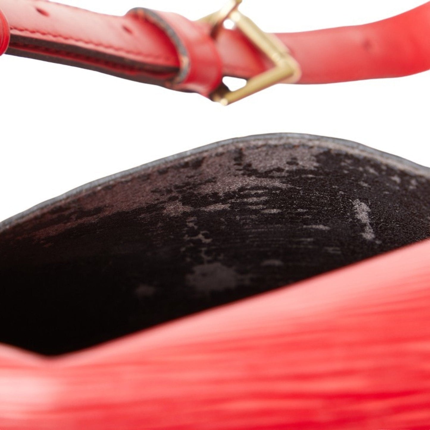 Louis Vuitton Castilian Red Leather Shoulder Bag