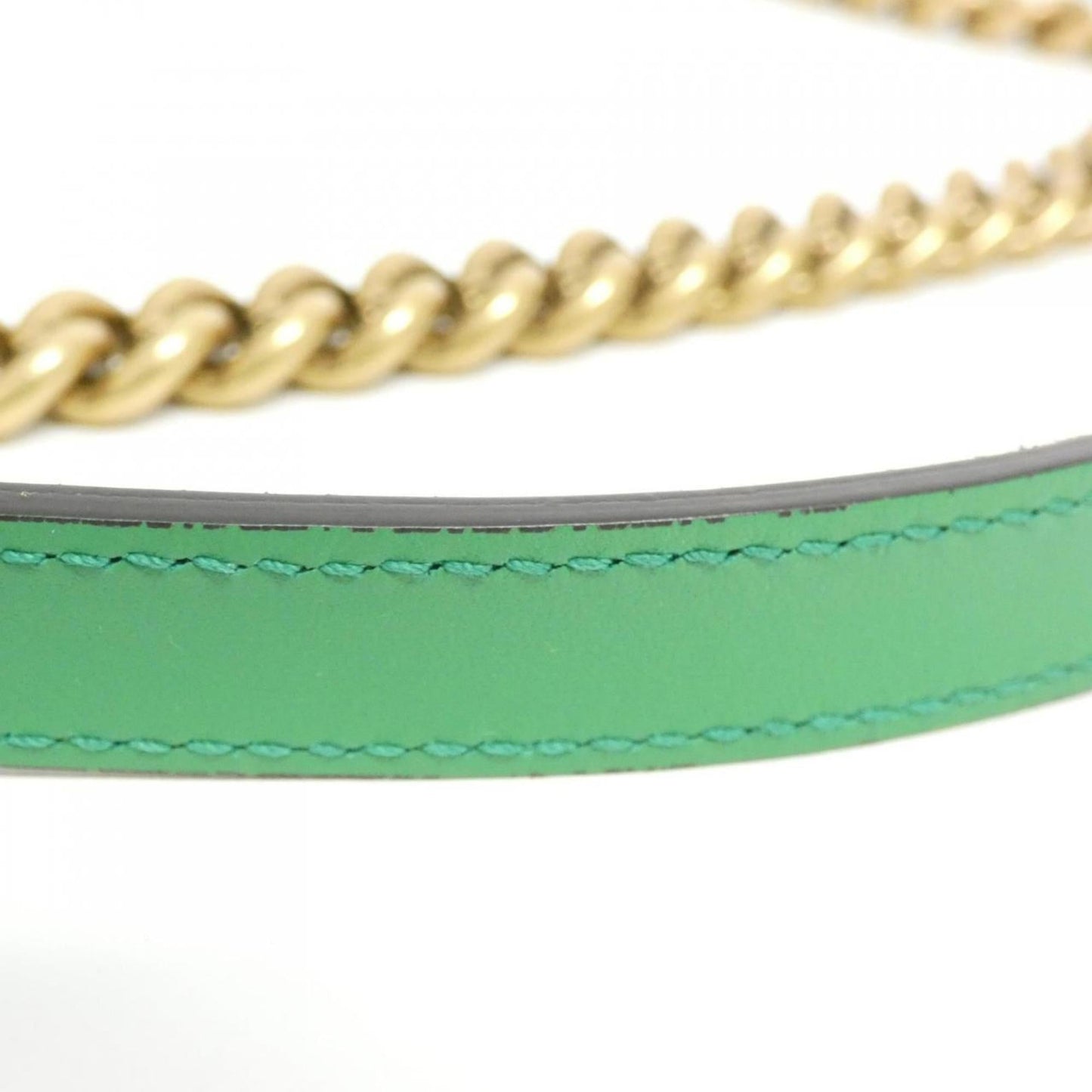 Gucci Gg Marmont Green Quilting Shoulder Bag