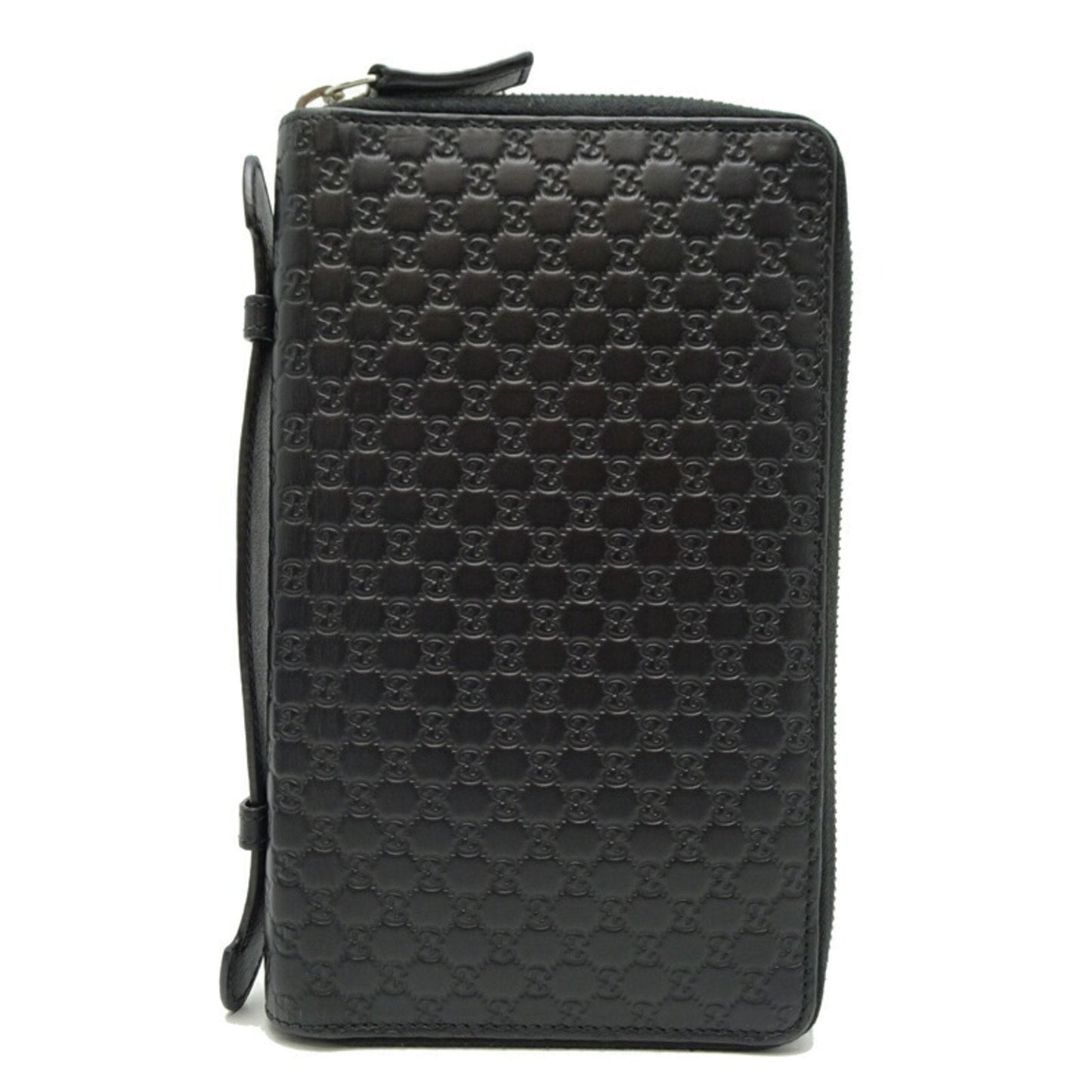 Gucci Black Leather Long Wallet (Bi-Fold) ()