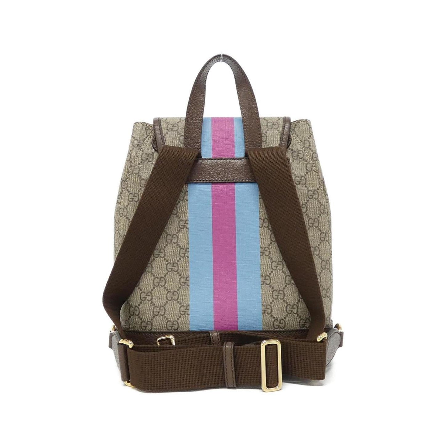 Gucci Beige Multi-Color Gg Supreme Backpack