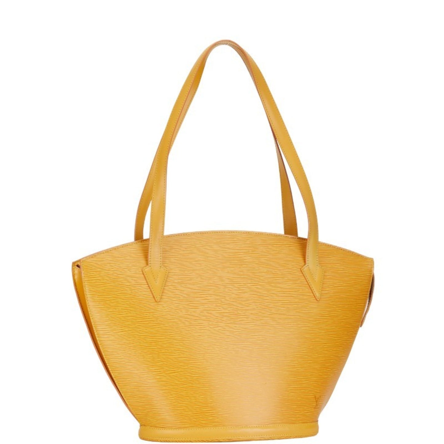 Louis Vuitton Yellow Leather Shoulder Bag Tote Bag