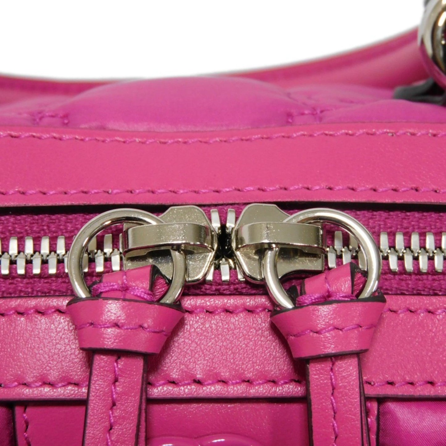 Gucci Pink Nylon Handbag
