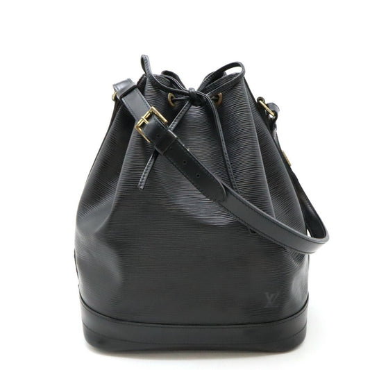 Louis Vuitton Black Noir Epi Leather Shoulder Bag ()