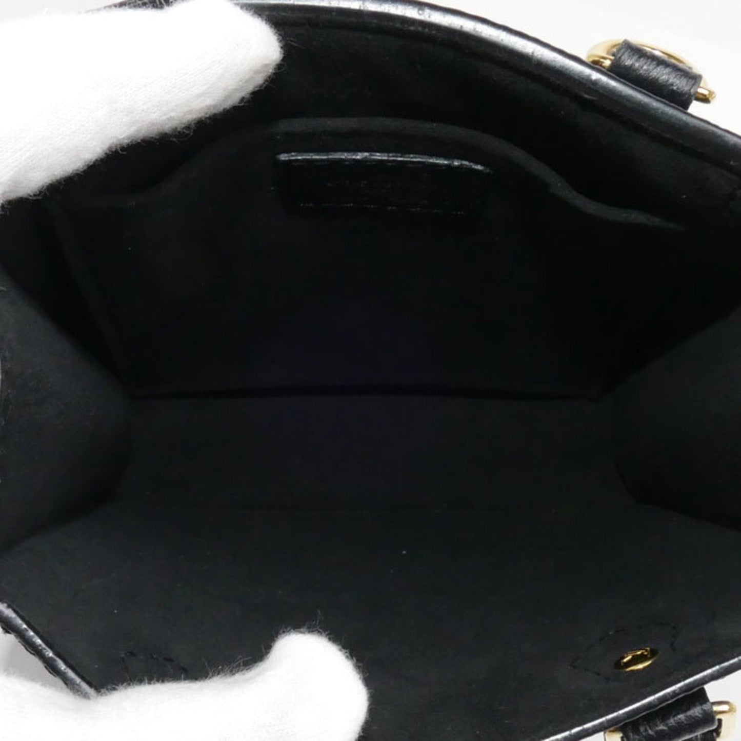 Louis Vuitton Beige Black Monogram Empreinte Shoulder Bag