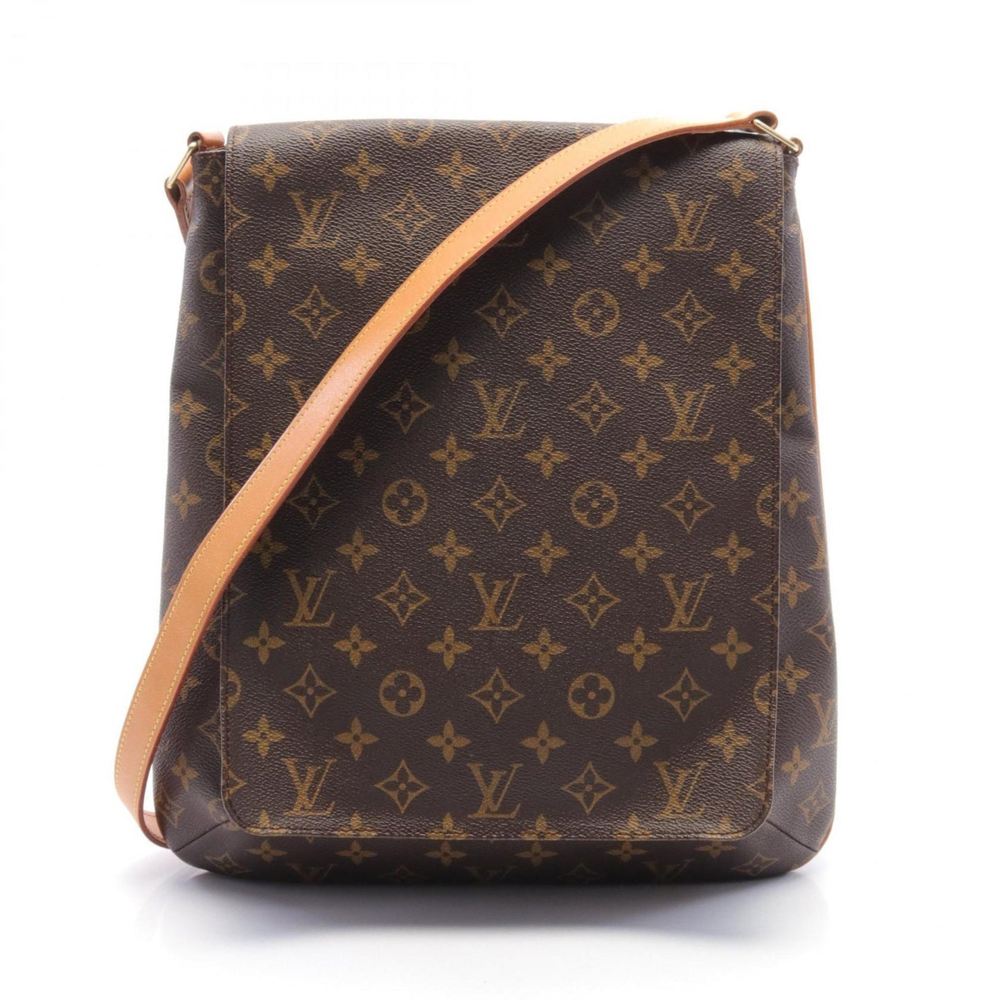 Louis Vuitton Brown Monogram Coated Canvas Shoulder Bag