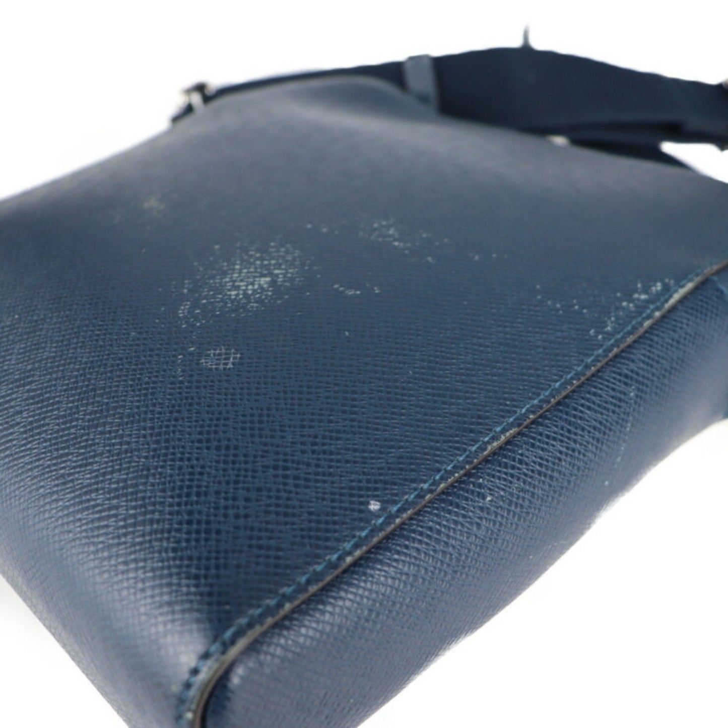 Louis Vuitton Navy Blue Taiga Leather Messenger Bag Pochette Shopping Bag Shoulder Bag Tote Bag