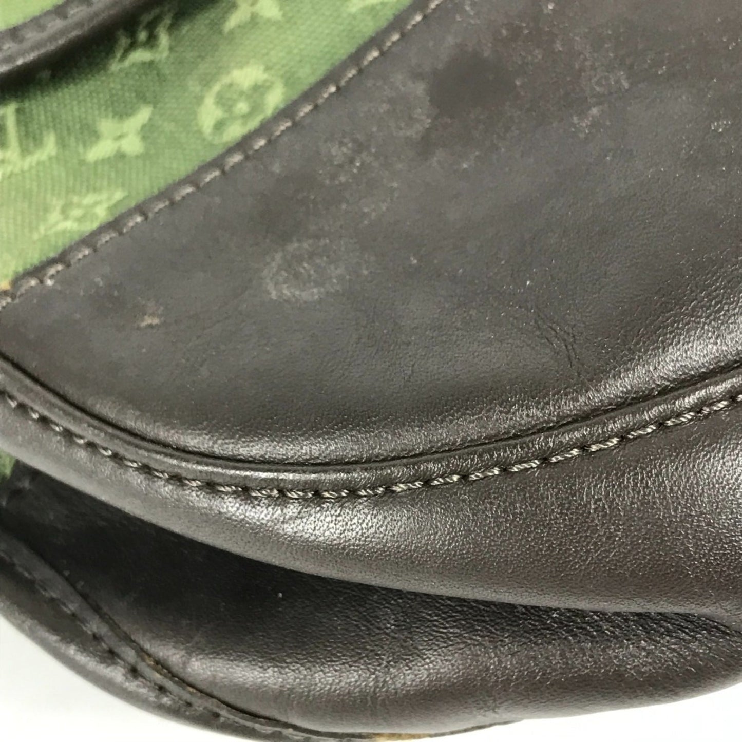 Louis Vuitton Khaki Monogram Pochette Shoulder Bag