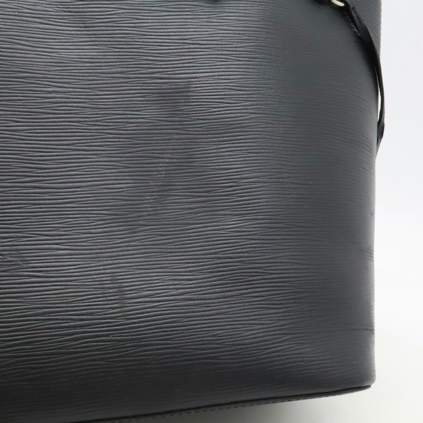 Louis Vuitton Noir Epi Leather Shoulder Bag Tote Bag
