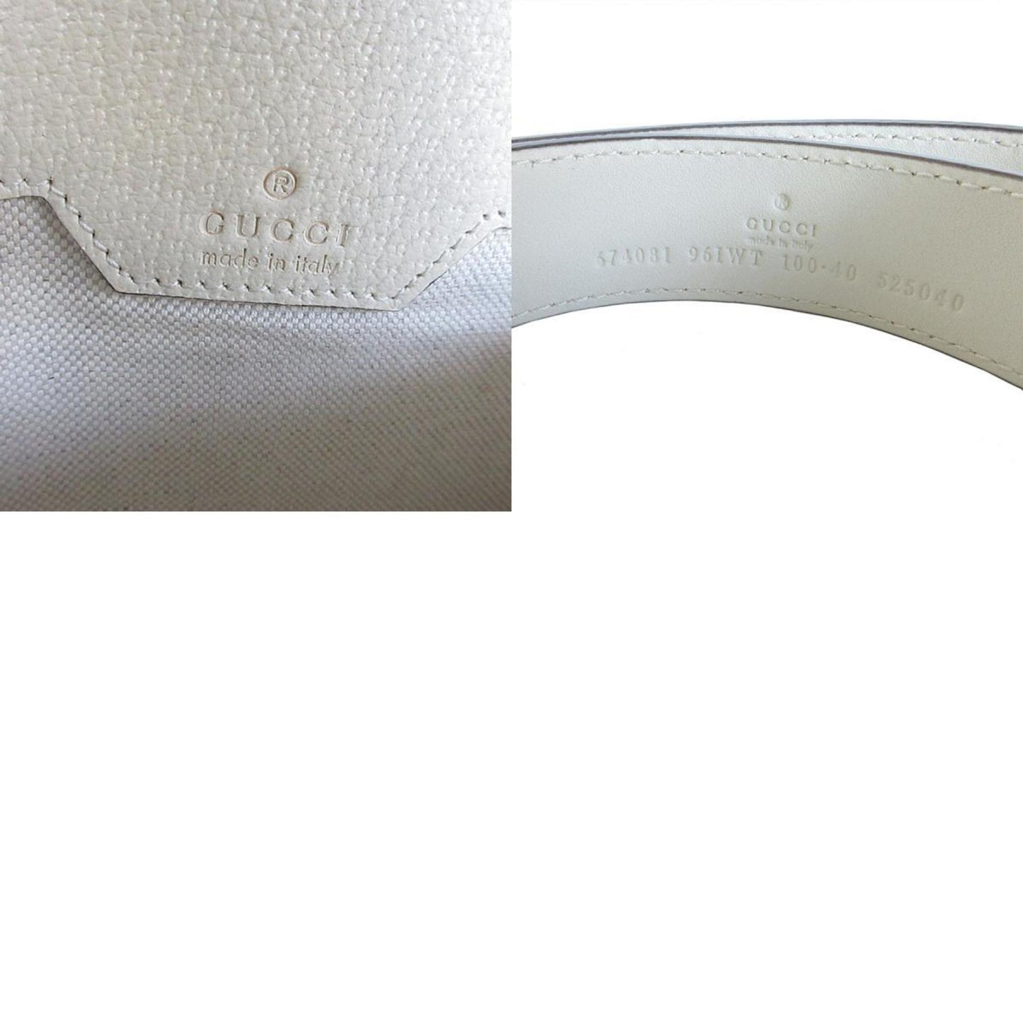 Gucci Beige Brown Off-White Gg Supreme Canvas Leather Fanny Pack