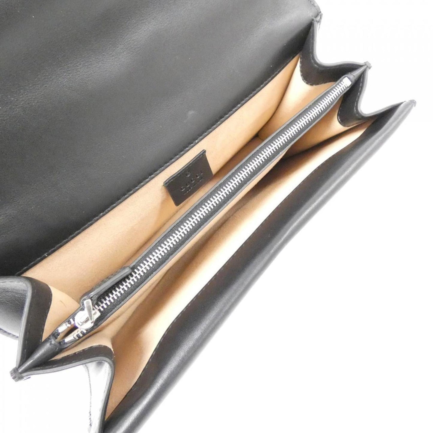 Gucci Black Leather Shoulder Bag