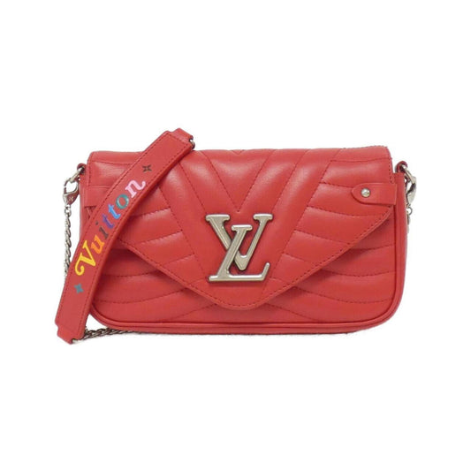 Louis Vuitton Silver Leather Shoulder Bag ()