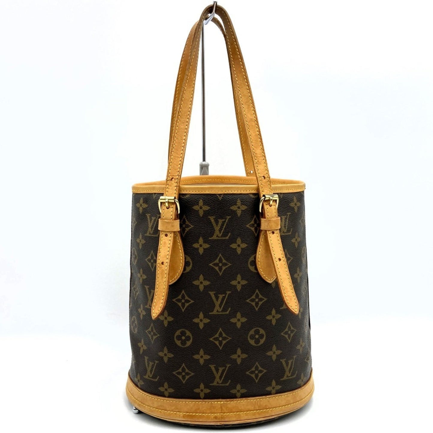 Louis Vuitton Brown Monogram Canvas Shoulder Bag Tote Bag