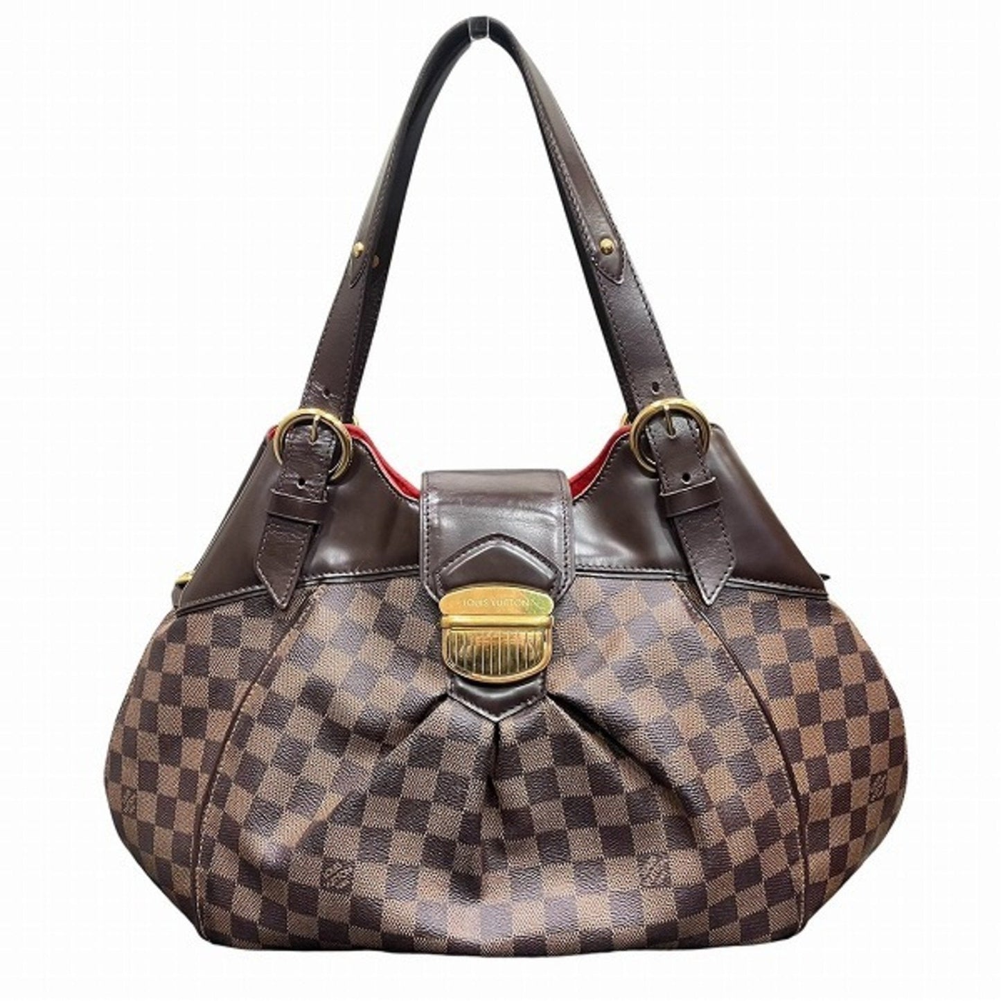 Louis Vuitton Brown Damier Canvas Handbag Shoulder Bag ()
