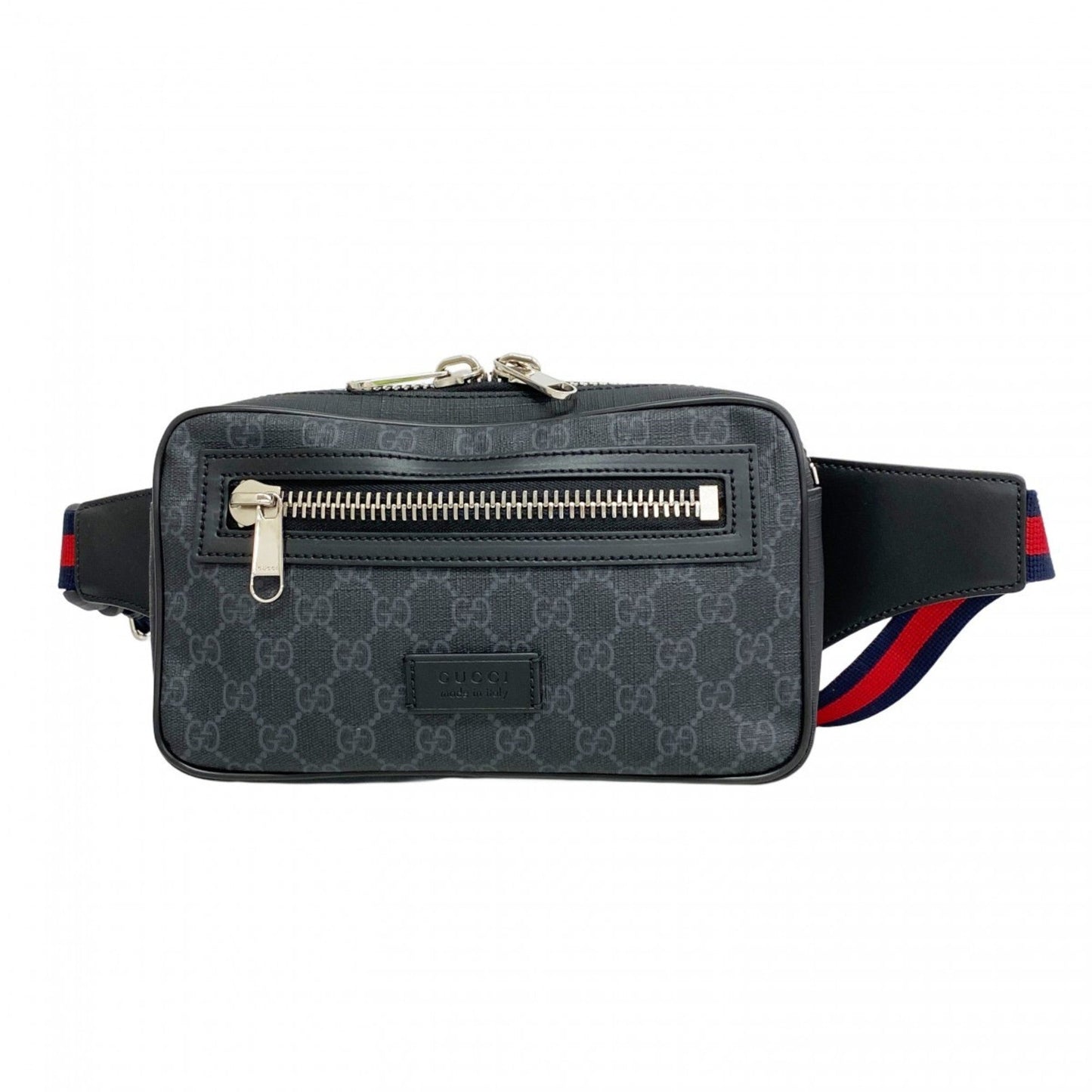 Gucci Black Pvc Fanny Pack ()