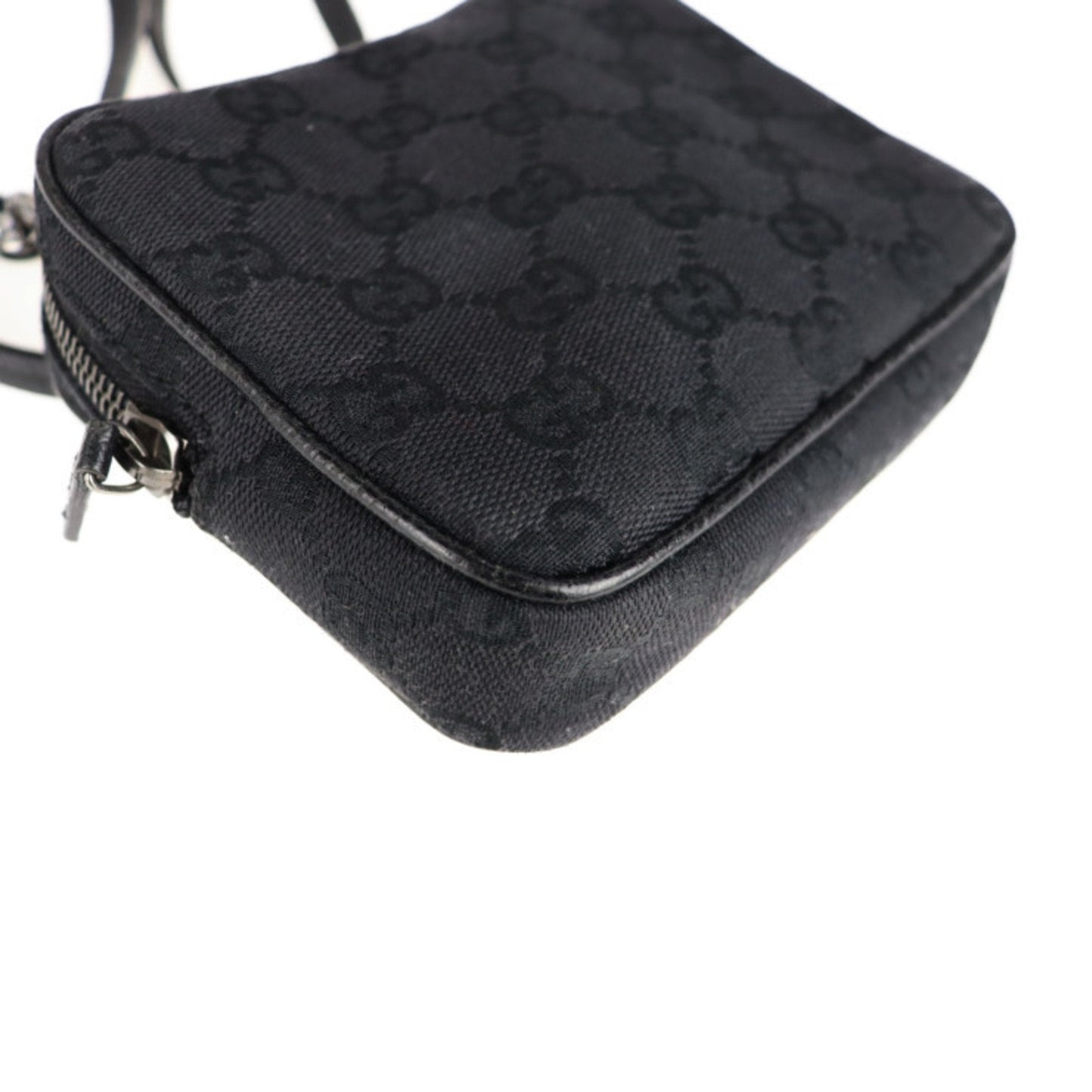 Gucci Gg Canvas Black Gg Canvas Handbag Pochette Shopping Bag Shoulder Bag Tote Bag