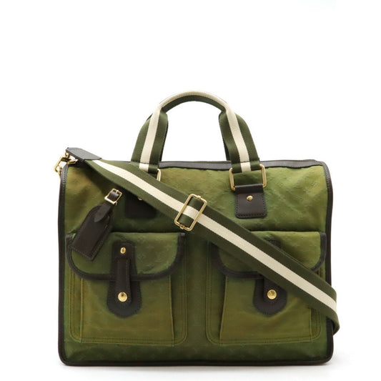 Louis Vuitton Monogram Mini Tst Khaki Canvas Leather Shoulder Bag ()