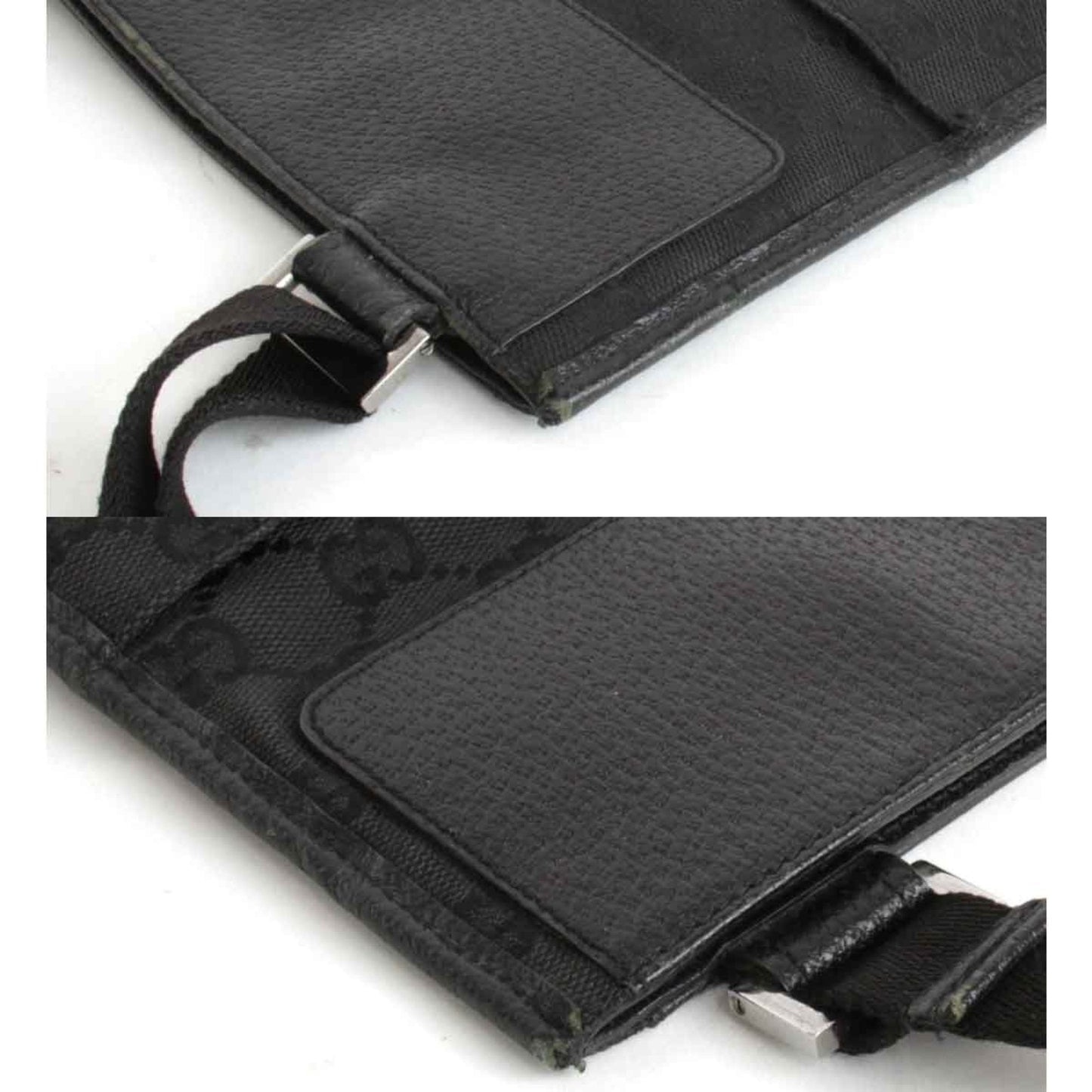 Gucci Gg Canvas Black Gg Canvas Shoulder Bag