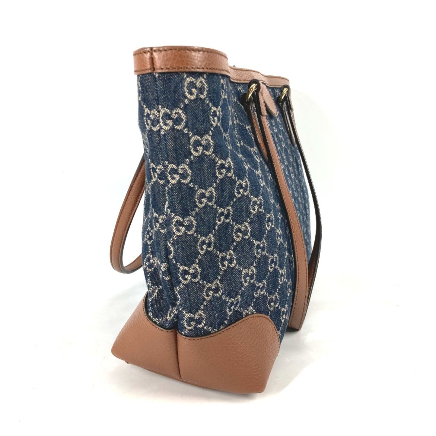 Gucci Blue Denim Tote Bag