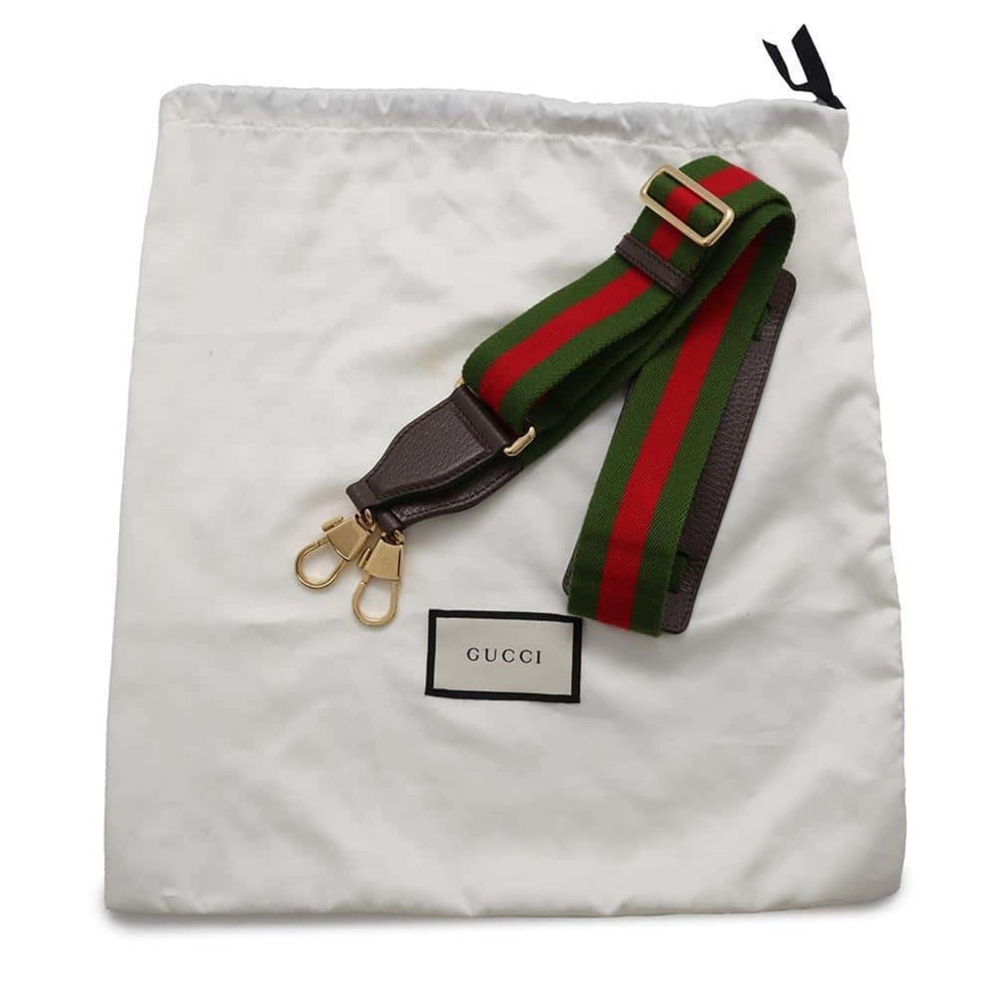 Gucci Brown Canvas Leather Shoulder Bag