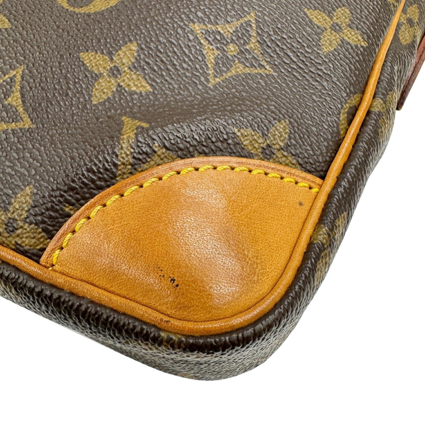 Louis Vuitton Brown Monogram Leather Pvc Shoulder Bag