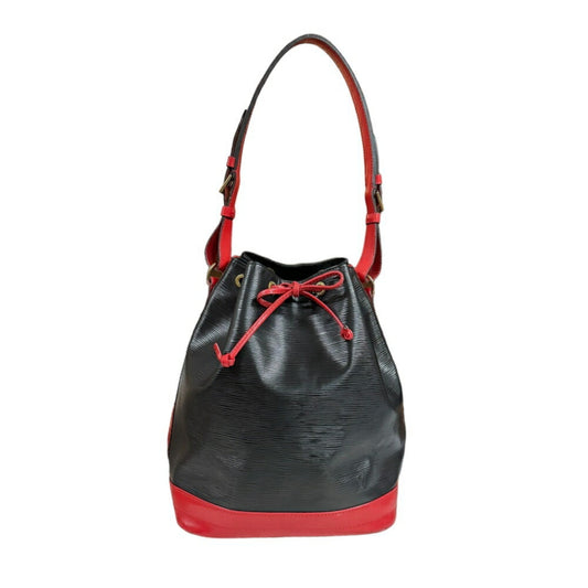 Louis Vuitton Black Red Color Epi Leather Shoulder Bag ()
