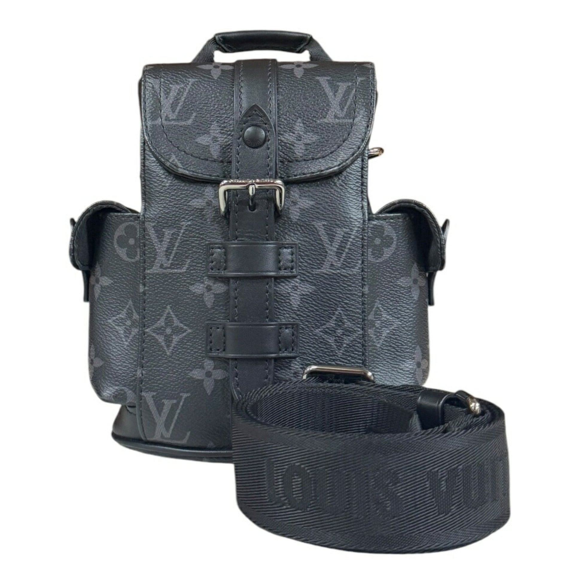 Louis Vuitton Black Monogram Eclipse Shoulder Bag ()