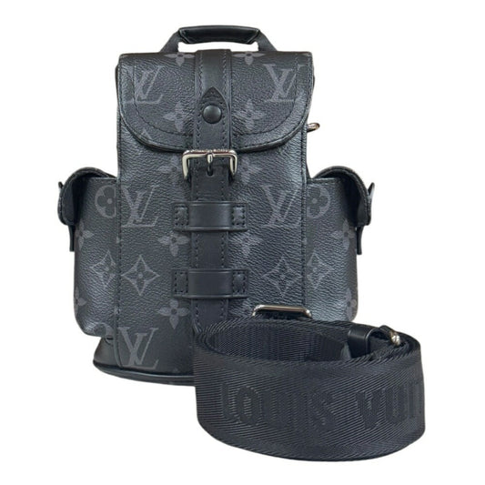 Louis Vuitton Black Monogram Eclipse Shoulder Bag ()