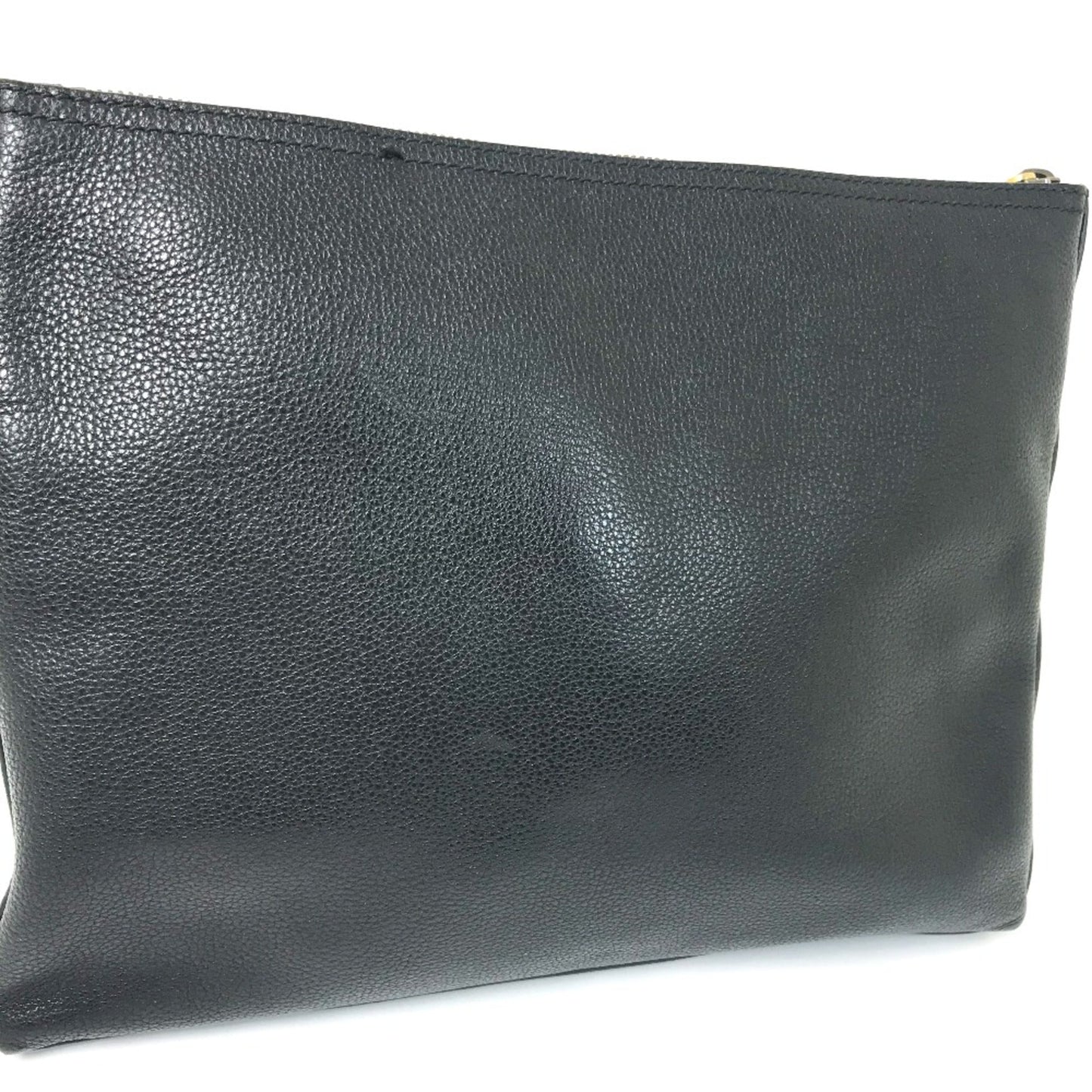 Gucci Black Leather Clutch Bag