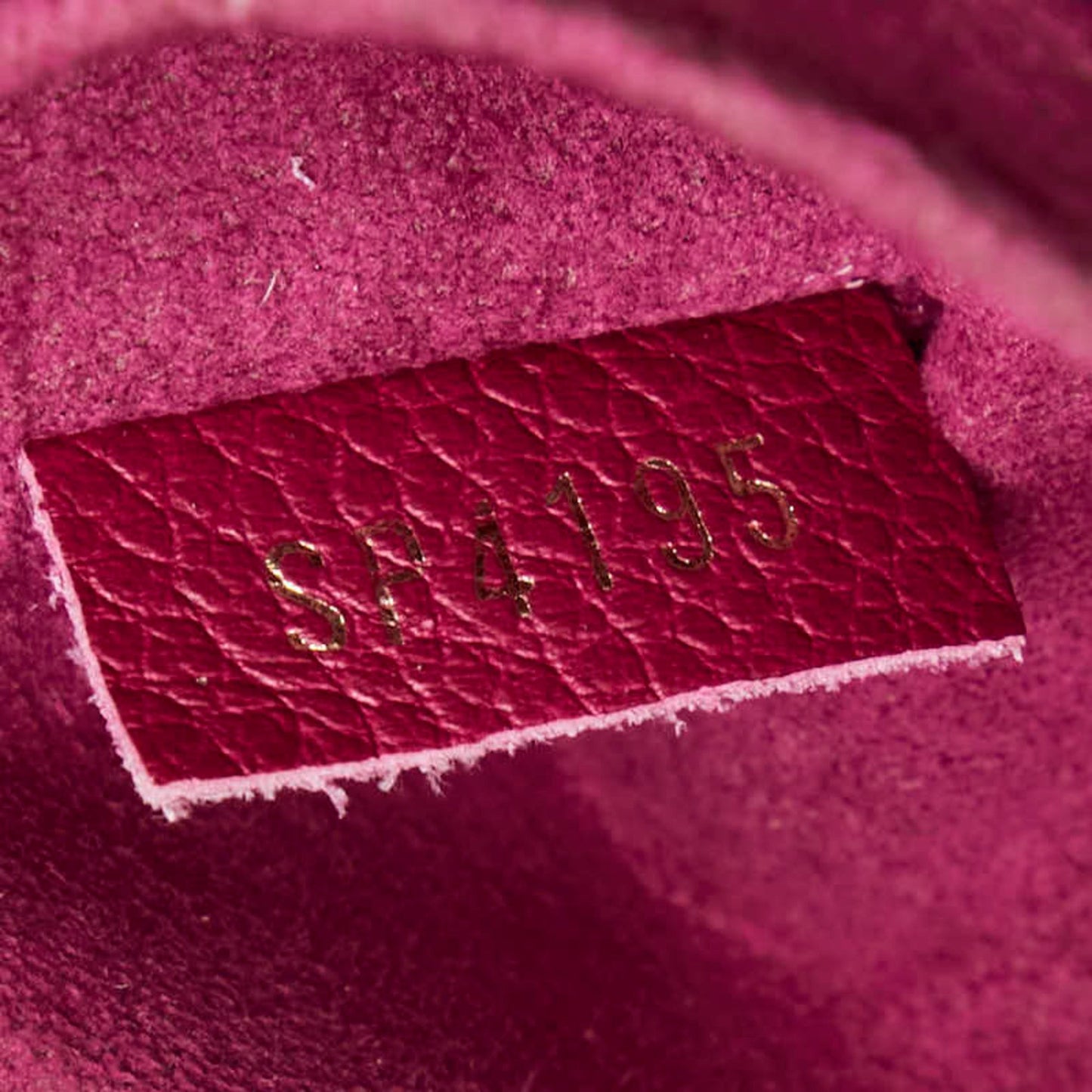 Louis Vuitton Grape Purple Leather Shoulder Bag