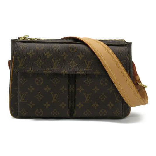 Louis Vuitton Brown Monogram Shoulder Bag ()