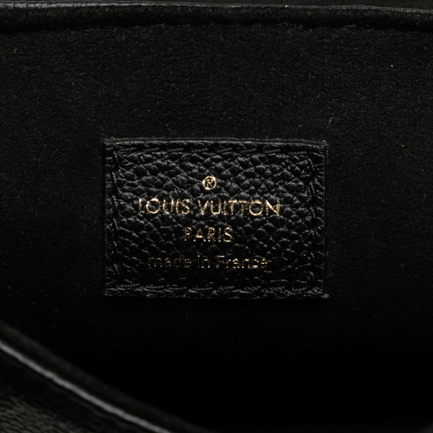 Louis Vuitton Black Noir Monogram Empreinte Backpack