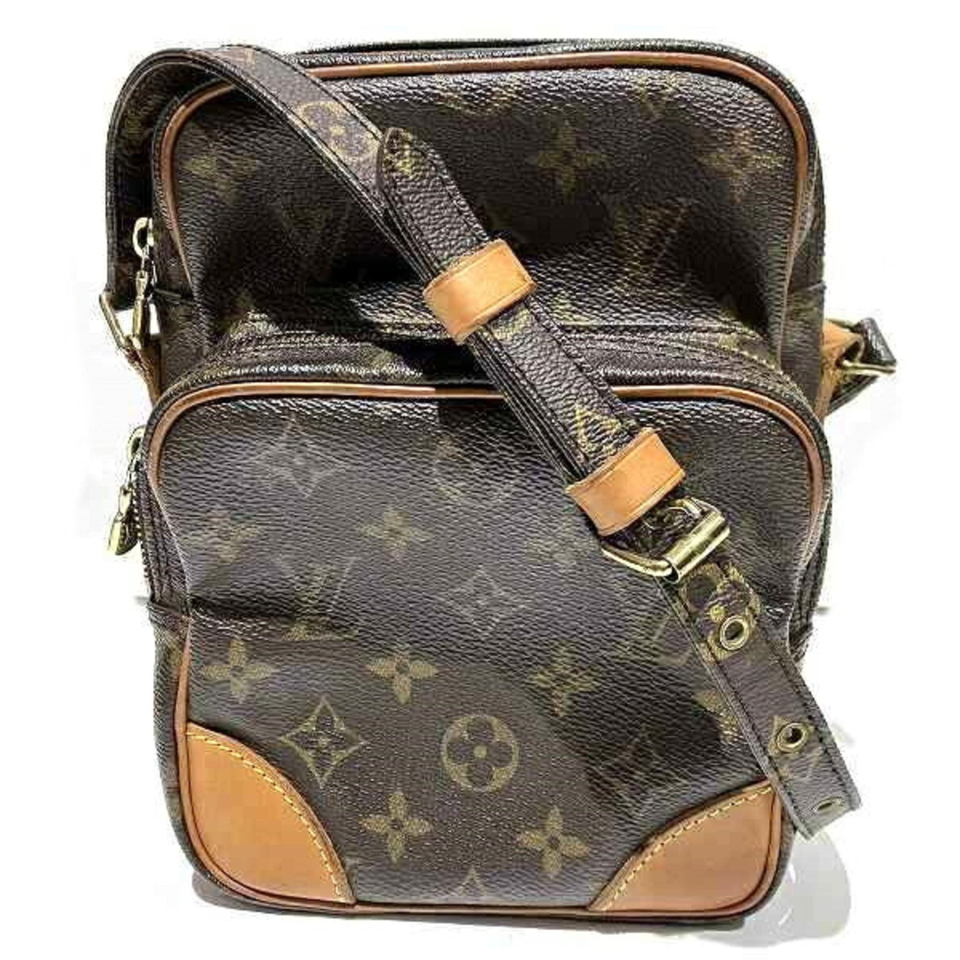 Louis Vuitton Brown Shoulder Bag ()