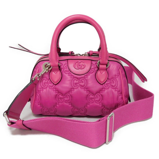 Gucci Pink Nylon Handbag ()