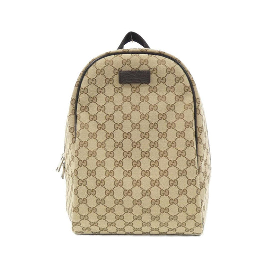 Gucci Gg Canvas Beige Brown Gg Canvas Backpack