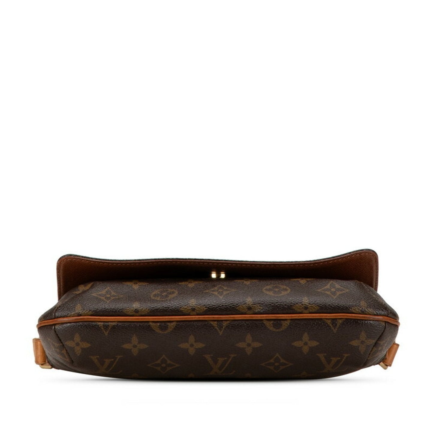 Louis Vuitton Brown Pvc Leather Shoulder Bag